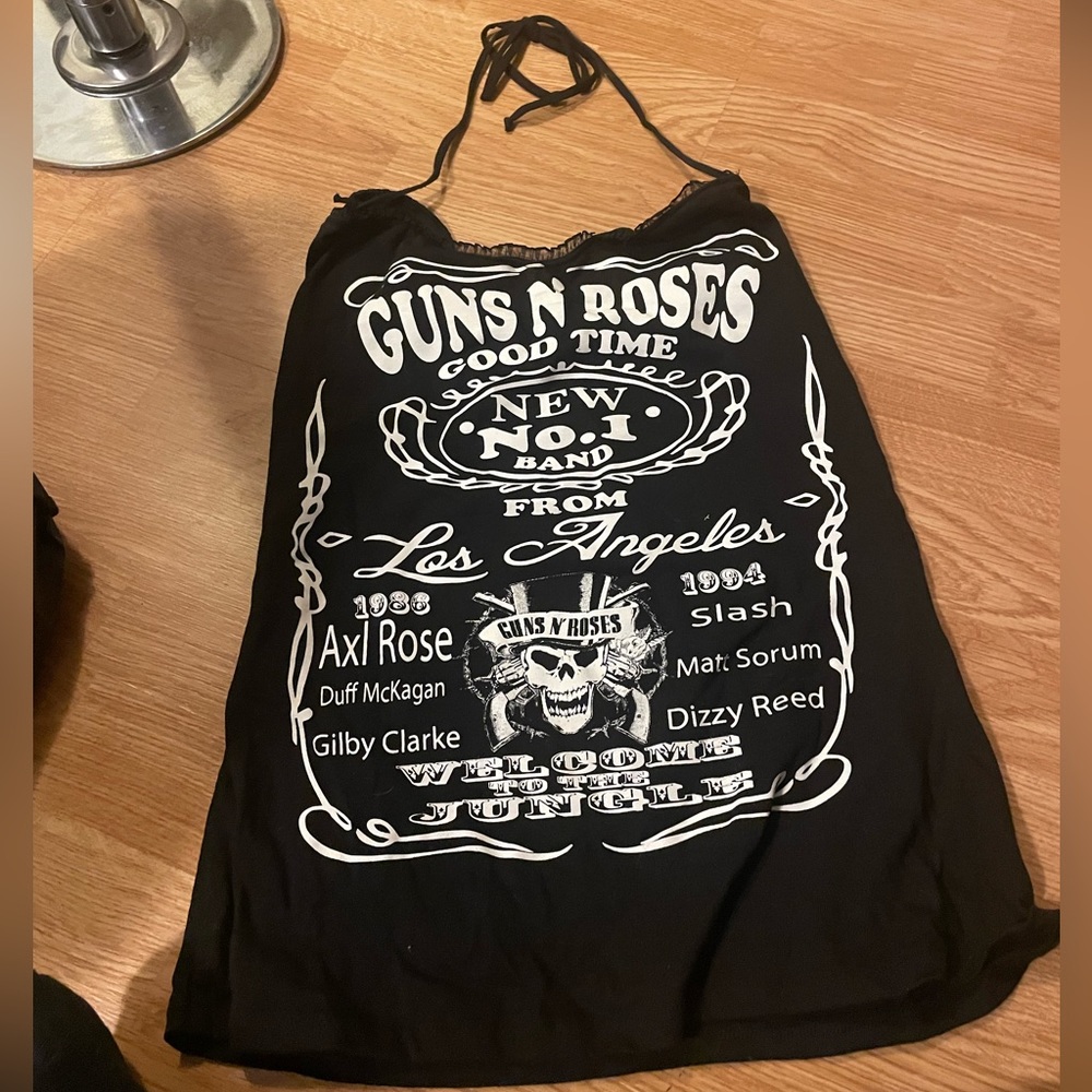 Guns N’ Roses halter top